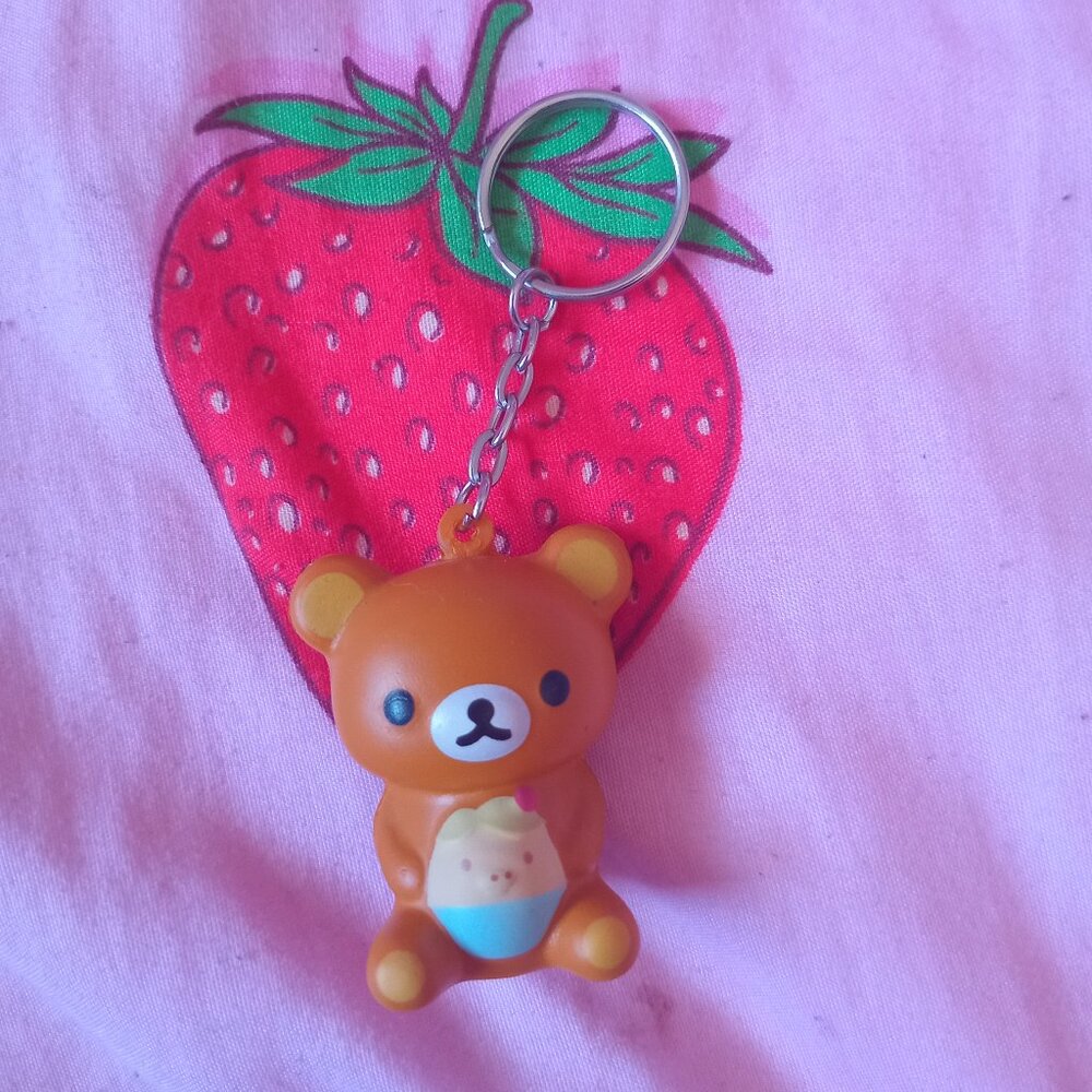 Rilakkuma Squishy Keychain